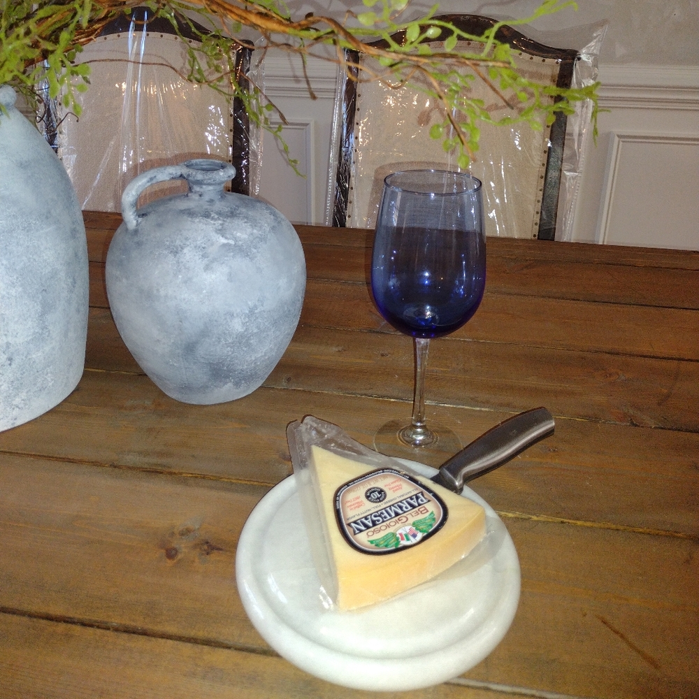 Marble Fruit and Cheese Serving Plate - Picture 6 of 9